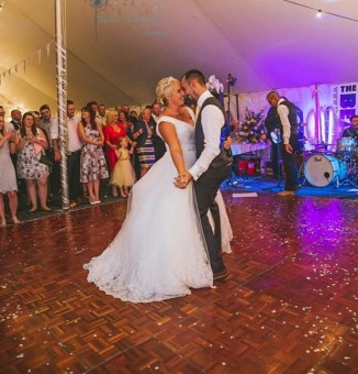 Dance Floors available for hire from Fairytale Marquees