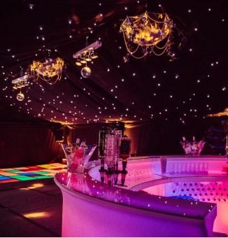 Marquee Star Cloth for Hire | Marquee Accessories | Fairytale Marquees | Available in Bedfordshire, Hertfordshire, Buckinghamshire and Cambridgeshire