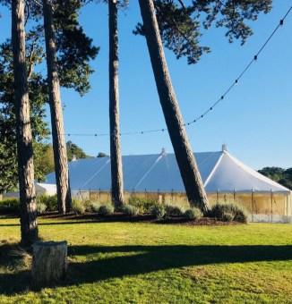 White Wedding Pole Marquee for Hire | Fairytale Marquees | Available in Bedfordshire, Hertfordshire, Buckinghamshire and Cambridgeshire