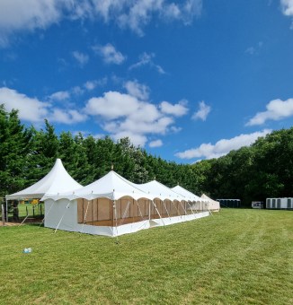 20ftx60ft Boutique Rustic Tent | Fairytale Marquees | Northants, Cambs, Beds, Herts